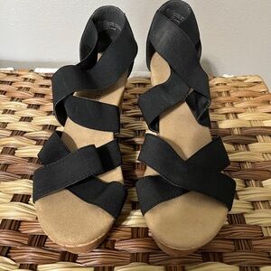 Womens Black Wedges from Maurices